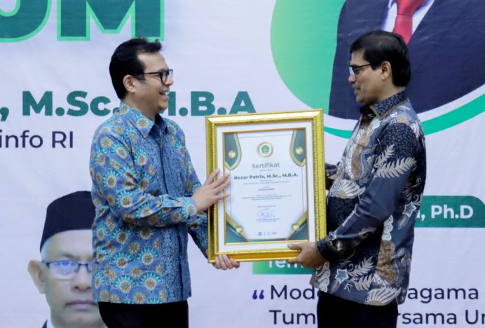 Wamenkominfo RI Beri Kuliah Umum di UIN Ar-Raniry