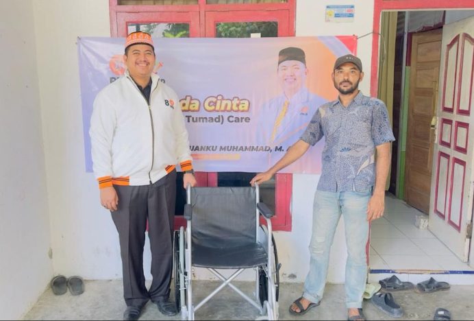 Tuanku Muhammad Launching Program Kursi Roda Cinta