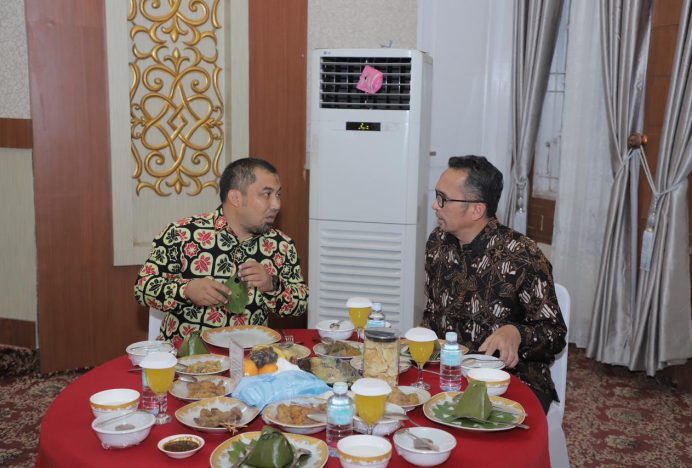 Pj Bupati Aceh Besar Hadiri Gala Dinner di Meuligo Bupati Nagan Raya