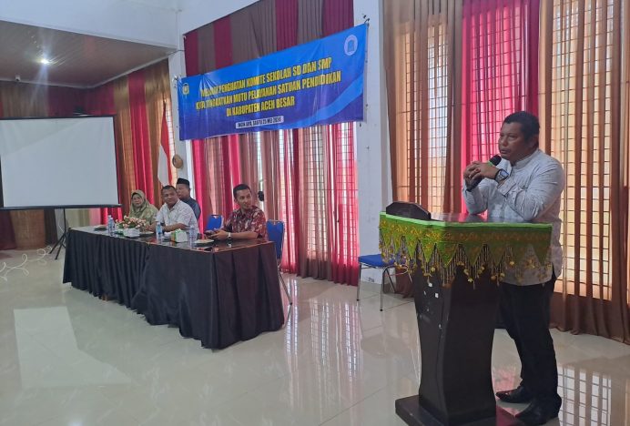 MPD Aceh Besar Gelar Penguatan Komite Sekolah
