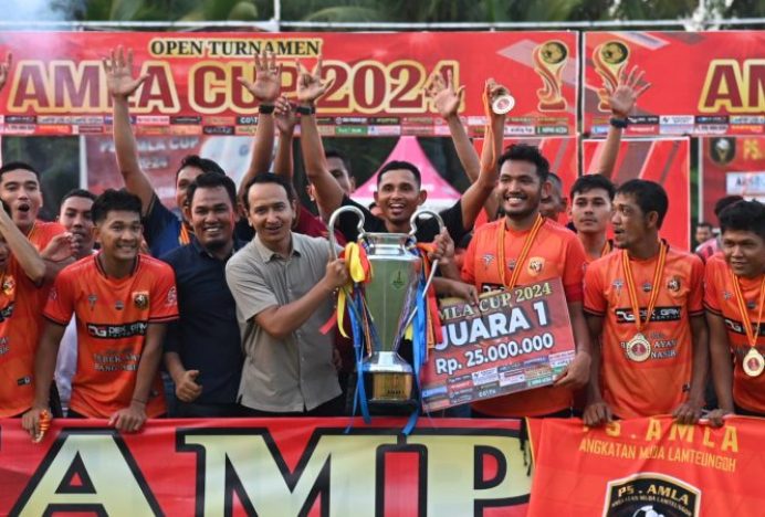 Tuan Rumah Juarai Turnamen AMLA Cup 2024