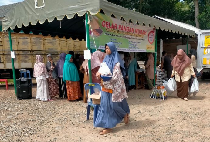 Pemkab Aceh Besar Gelar Pangan Murah Untuk Warga Ingin Jaya