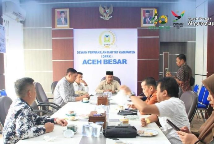 DPRK Aceh Besar Terima Kunker Banmus DPRD Kota Bukit Tinggi