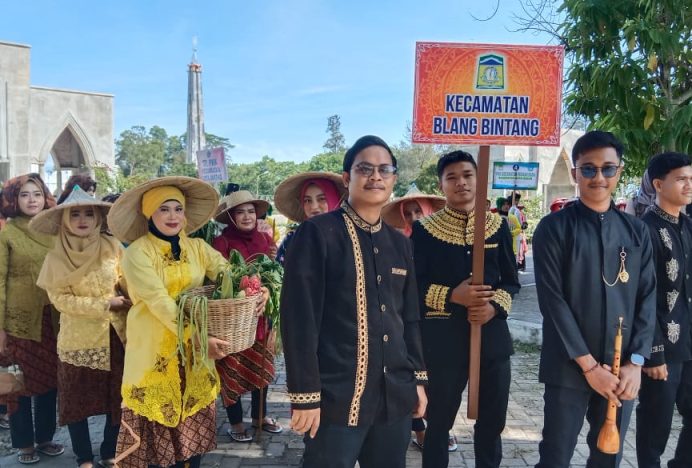 Peringati HKG Ke-52, TP PKK Aceh Besar Gelar Parade dan Bazar UMKM di JSC Kota Jantho