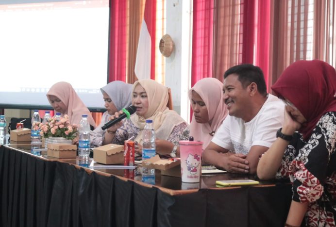 Dinkes Aceh Besar Gelar Koordinasi Dengan Lintas Program Terkait PTM dan Penimbangan Serentak