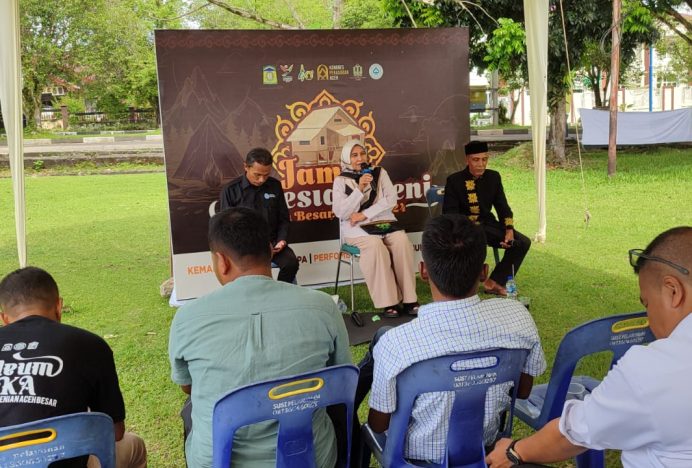 Kabid Kebudayaan Disdikbud Aceh Besar Apresiasi Kegiatan Seni DKA Aceh Besar