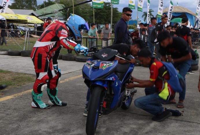 Memeriahkan Koopsud ke-73, Ratusan Pembalap Padati Sirkuit NP Lanud SIM