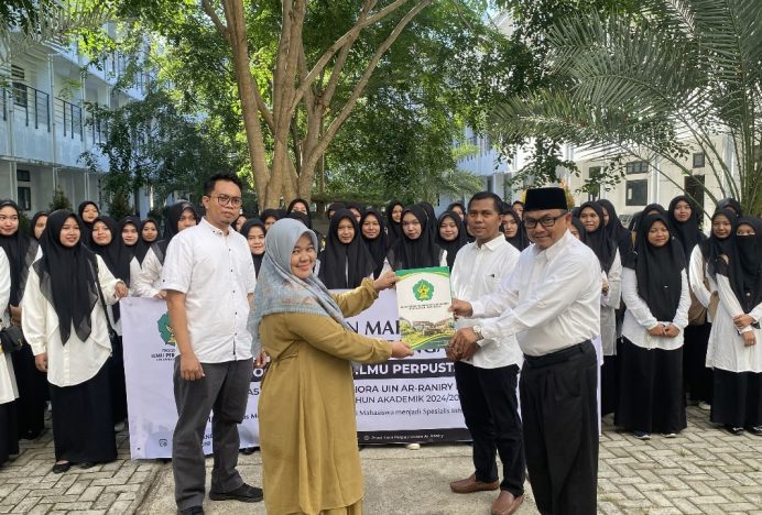 UIN Ar-Raniry Kirim Mahasiswa Ilmu Perpustakaan Magang di 56 Perpustakaan di Aceh