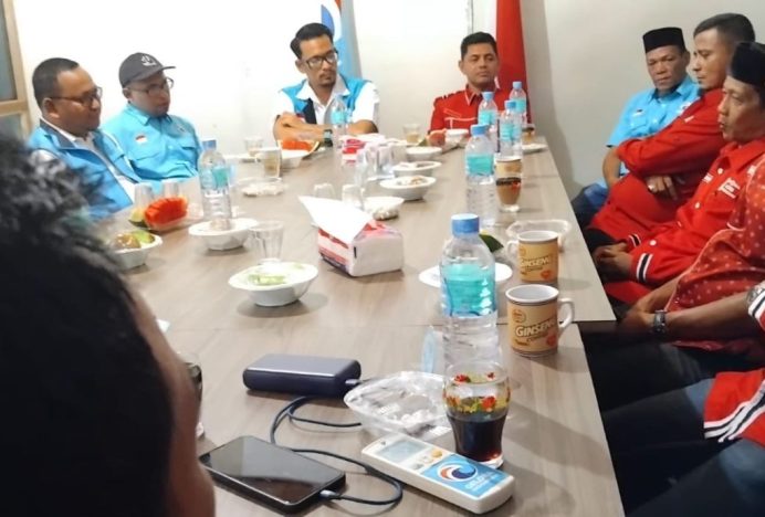 DPW Partai PA Aceh Besar Kunjungi DPD Partai Gelora Bangun Koalisi