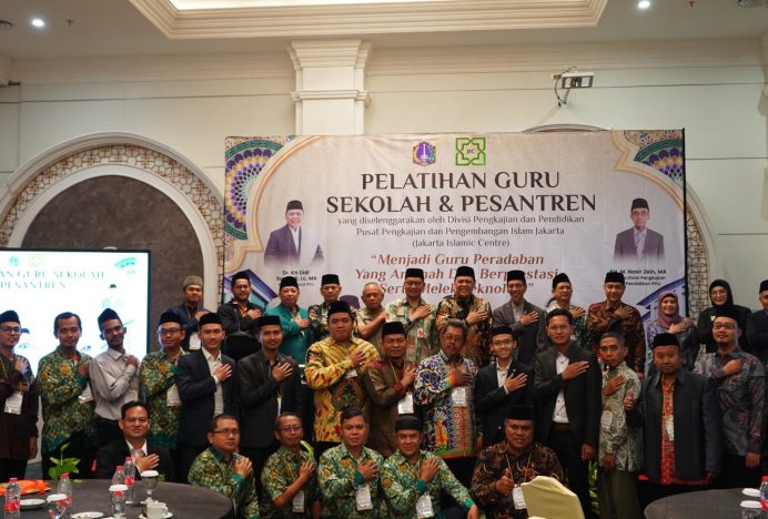 PPIJ Gelar Pelatihan Guru Sekolah dan Pesantren dalam Rangka HUT Jakarta ke-497