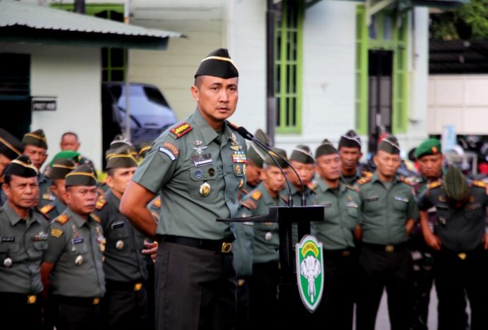 Dandim 0101/KBA: Tingkatkan Profesionalisme dan Kesiapan Hadapi Tantangan Tugas