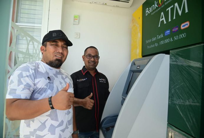 Bank Aceh Bangun ATM di Pulo Aceh serta Kawasan Ujung Aceh Besar