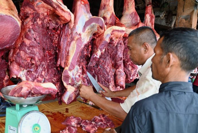 Daging Meugang Idul Adha 1445 H di Aceh Besar Capai Rp 170 Ribu/Kg