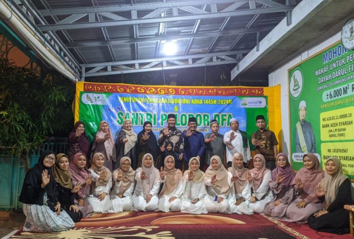 Dayah Darul Fikri Al Waliyah Gelar Aksi Santri Pelopor