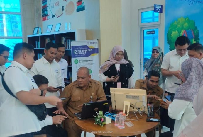 Disdukcapil Fasilitasi Layanan Aktivasi IKD Bagi Pegawai KPP Pratama Banda Aceh