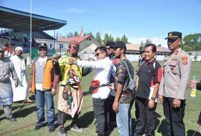 Staf Ahli Bupati Aceh Besar Hadiri Pembukaan Event Panahan Nasional