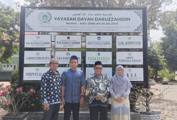 Bimas Islam Aceh Besar Lakukan Monev dan Evaluasi Perpustakaan Masjid