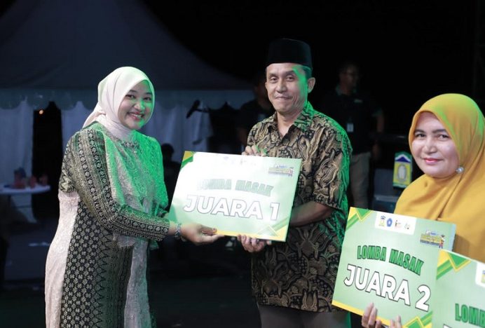 Lhoknga Juara Lomba Masak Serba Ikan pada Bazar UMKM Expo Aceh Besar