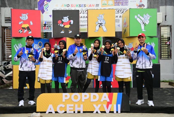 Aceh Besar Tempel Ketat Banda Aceh di Popda Aceh Timur