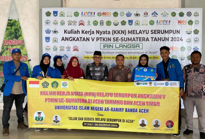 UIN Ar-Raniry Kirim Lima Mahasiswa untuk KKN Melayu Serumpun di Aceh