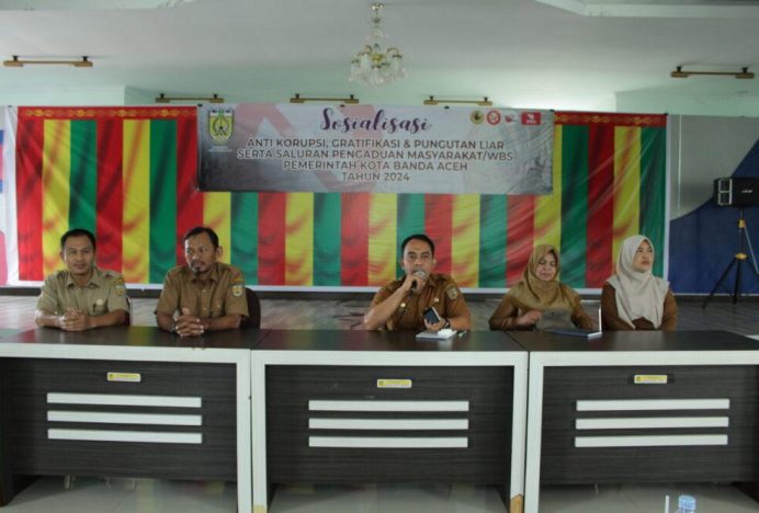 ASN Dinkes Ikut Sosialisasi Anti Korupsi, Gratifikasi, dan Pungli Inspektorat Kota Banda Aceh
