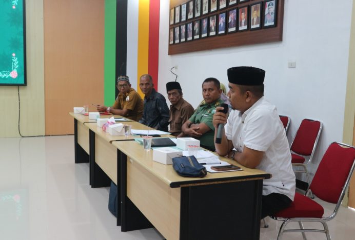 Pengurus FKUB Aceh Singkil ikuti Rapat Koordinasi Pakem di Kantor Kejari Aceh Singkil