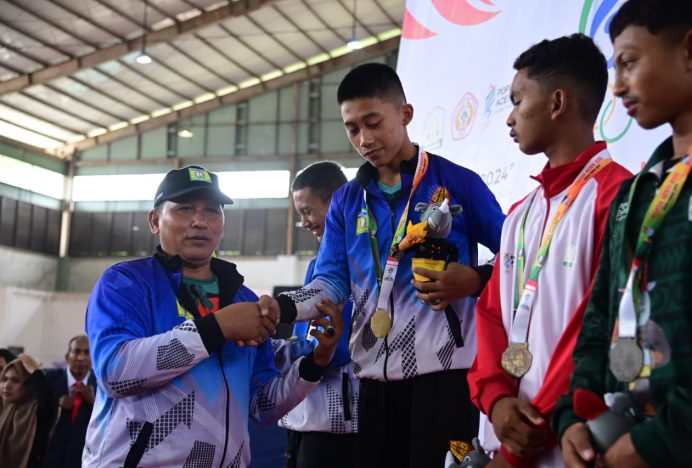 Dua Pesilat Aceh Besar, Rizkan dan Fathir Boyong Medali Emas Popda XVII Aceh