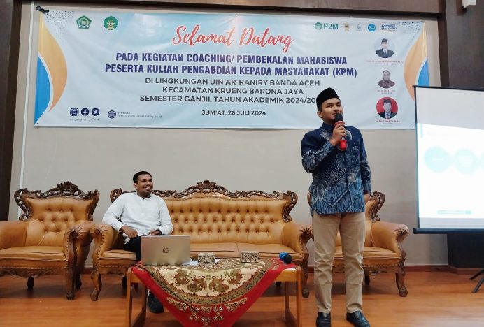PKMB UIN Ar-Raniry Bekali Peserta KPM dengan Konsep Moderasi Beragama