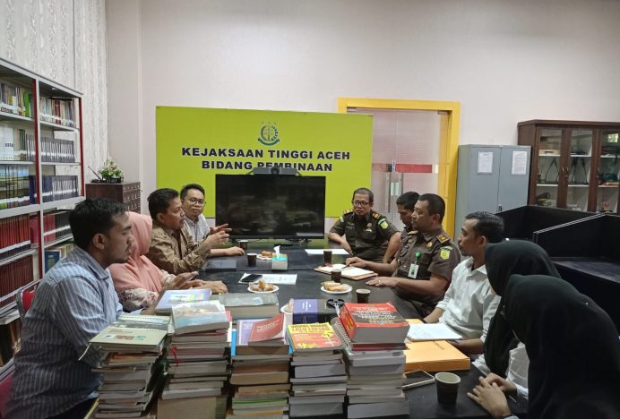 Kejati Aceh Gandeng UIN Ar-Raniry untuk Revitalisasi Perpustakaan