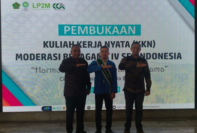 UIN Ar-Raniry Kirimkan 3 Mahasiswa untuk KKN Moderasi Beragama