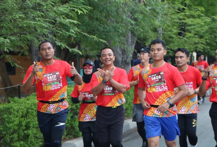 Bhayangkara Run 2024, Danlanud SIM jajal 10 KM