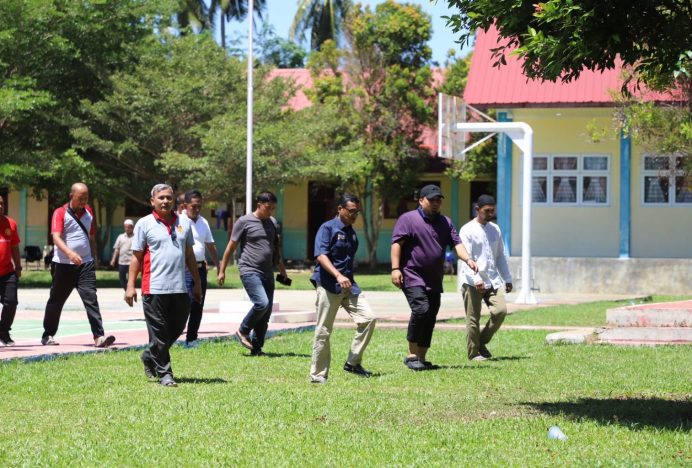 Jelang Pembukaan Popda XVII Aceh, Pj Bupati Aceh Besar Tinjau Pemondokan Atlet