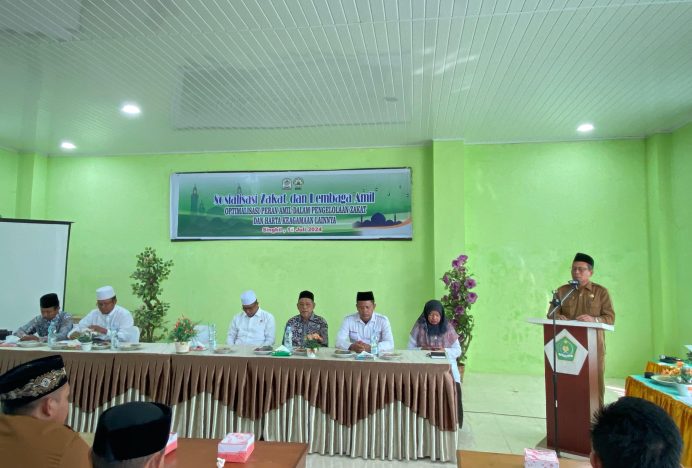 DMI Aceh Singkil Gelar Sosialiasi Zakat Dan Pembentukan Lembaga Amil Kampung Tahun 2024