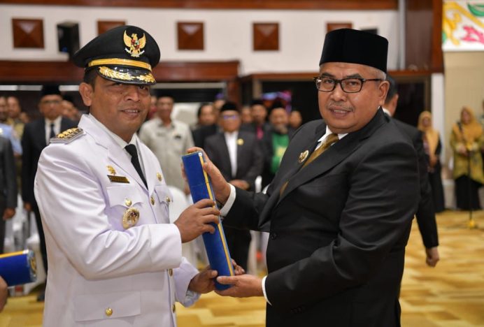 Andri Nourman Resmi Dilantik sebagai Pj Wali Kota Sabang
