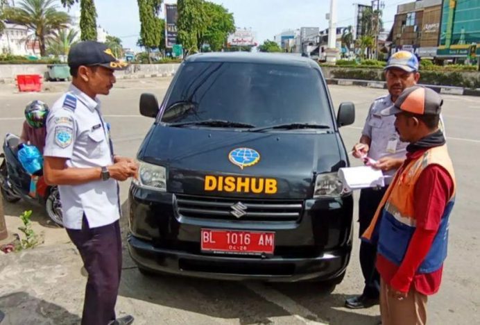 Dishub Kota Banda Aceh Patroli Pengawasan Juru Parkir