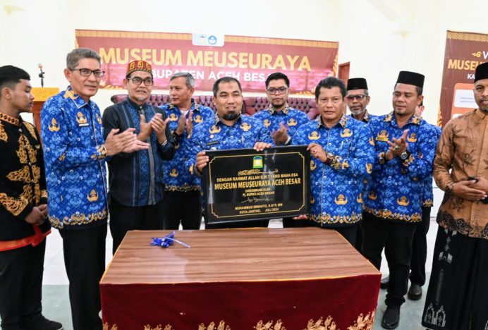 Museum Meuseuraya di Kota Jantho Diresmikan Pj Bupati Iswanto