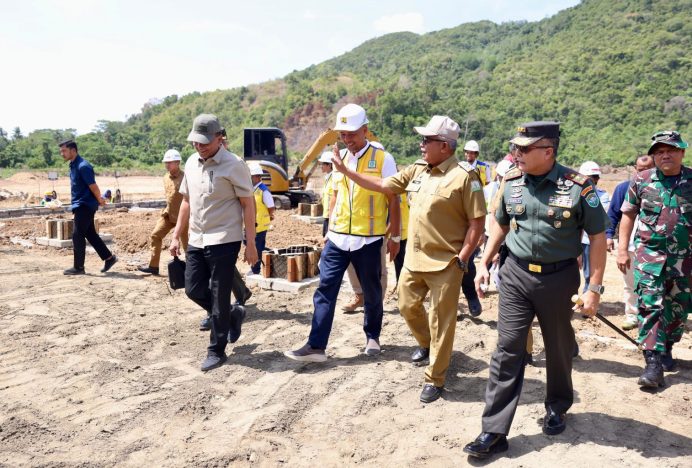 Pj Gubernur Aceh dan Pangdam IM Tinjau Progres Venue Lapangan Tembak PON