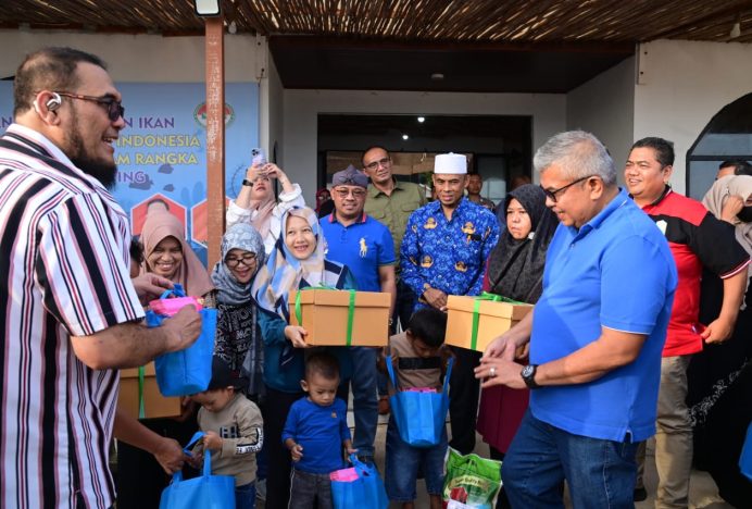 Kadis BPPKB dan PA Aceh Besar Hadiri Gerakan Gemar Makan Ikan bersama ARSADA dan PKK Aceh