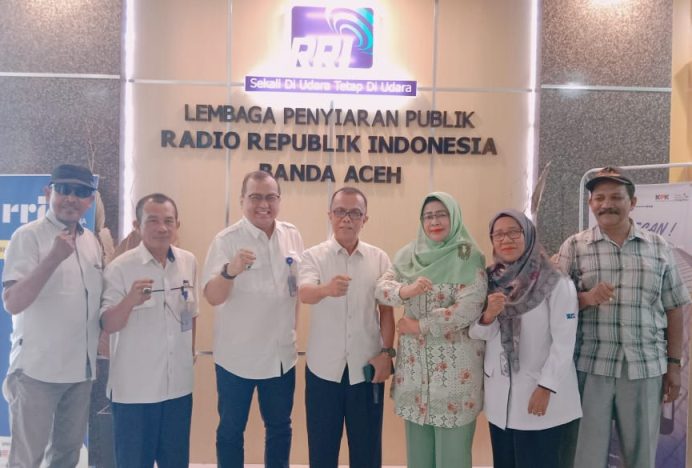 Kepala RRI Banda Aceh Taufan Pamungkas Terima Audiensi PD-PPRRI