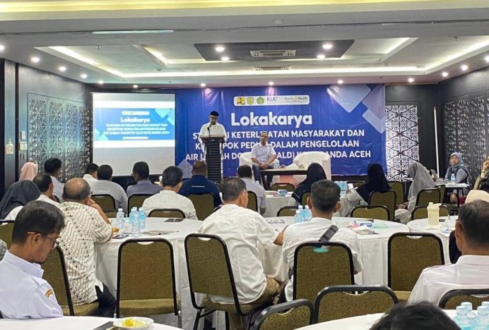 Pemko Banda Aceh Sebut Pentingnya Pengelolaan Air Limbah Domestik