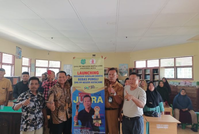SMK PP Negeri Kutacane Luncurkan Program Sekolah Gratis