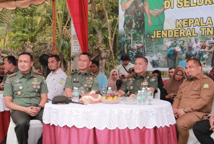 Pj Bupati Aceh Besar Hadiri Peresmian 2.664 Titik Air se-Indonesia secara Vidcom Bersama Pangdam IM