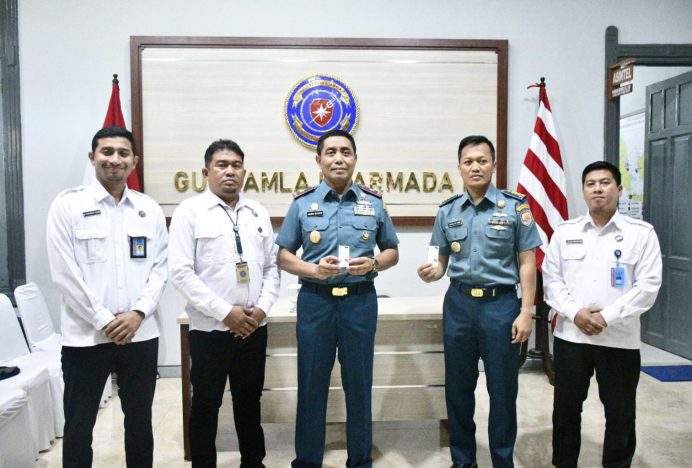 Tes Urine Prajurit TNI AL, BNN Sabang Sinergi dengan Guskamla Sabang