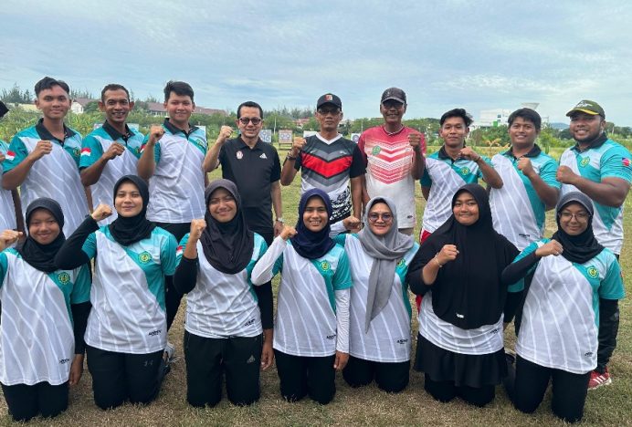 Tim Panahan Pelatda PON Aceh Bawa Pulang 21 Medali dari Kejurnas