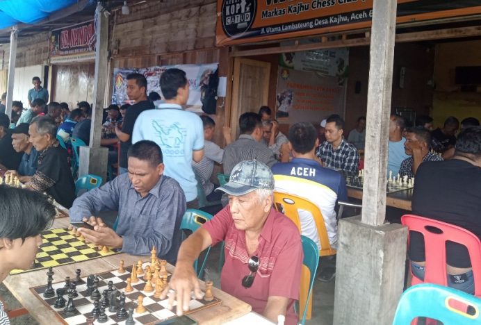 50 Pecatur Beradu Taktik di KCC Warkop 64 Kahju