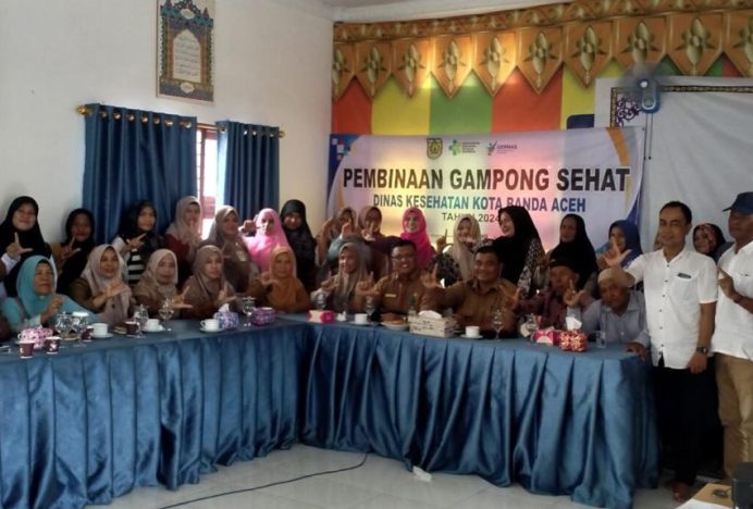 Dinas Kesehatan Kota Banda Aceh Luncurkan Program Pembinaan Gampong Sehat