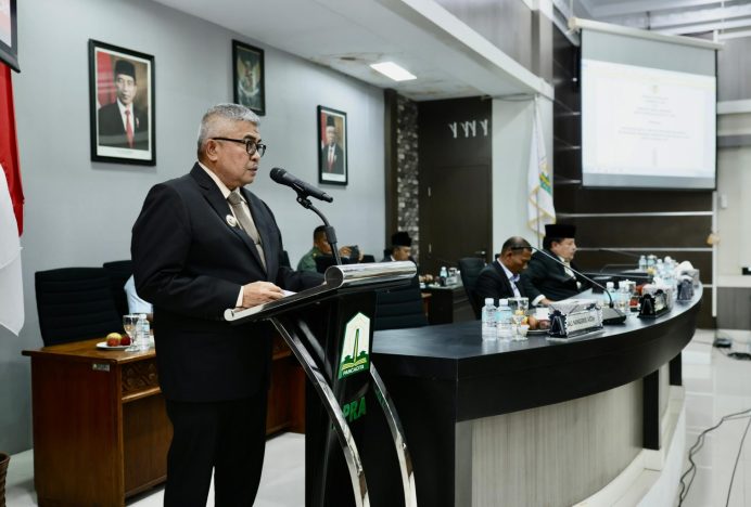 Pj Gubernur Aceh Tanggapi Pendapat Badan Anggaran DPRA tentang Pertanggungjawaban APBA 2023