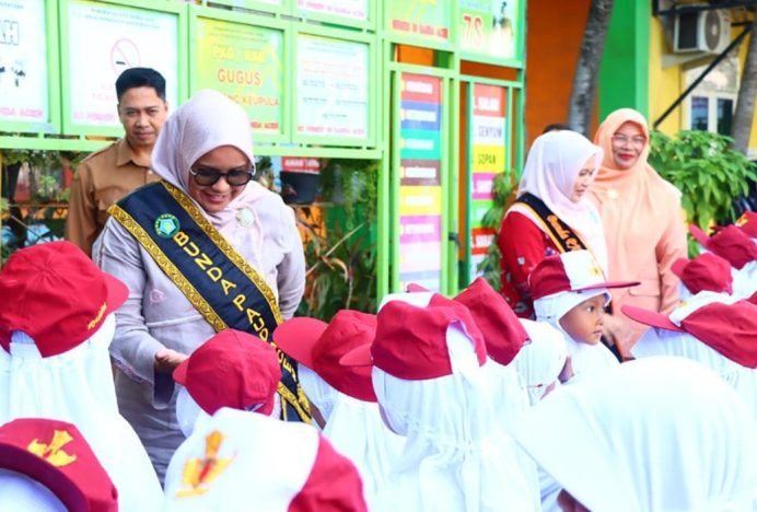 Bunda PAUD Banda Aceh Dampingi Bunda PAUD Aceh Dalam Kunjungan MPLS