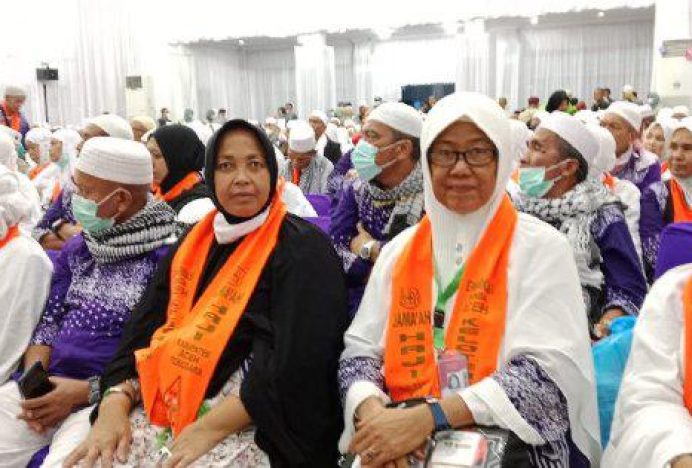Tergabung Kloter 5, Jamaah Haji Agara Tiba di Tanah Air