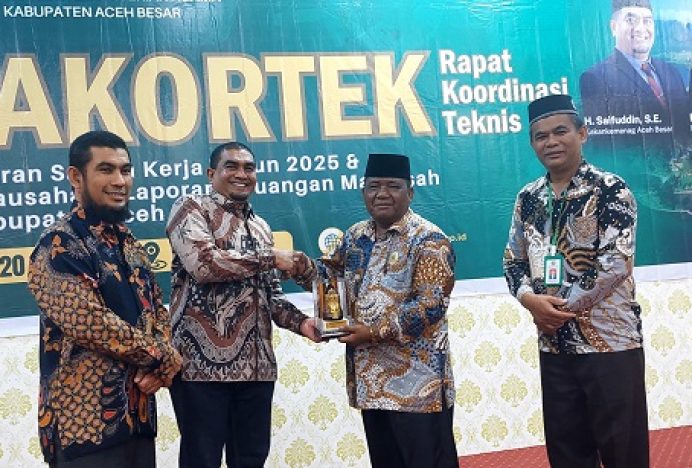 Kemenag Aceh Besar Rakortek Anggaran Satuan Kerja Tahun 2025 di Samosir